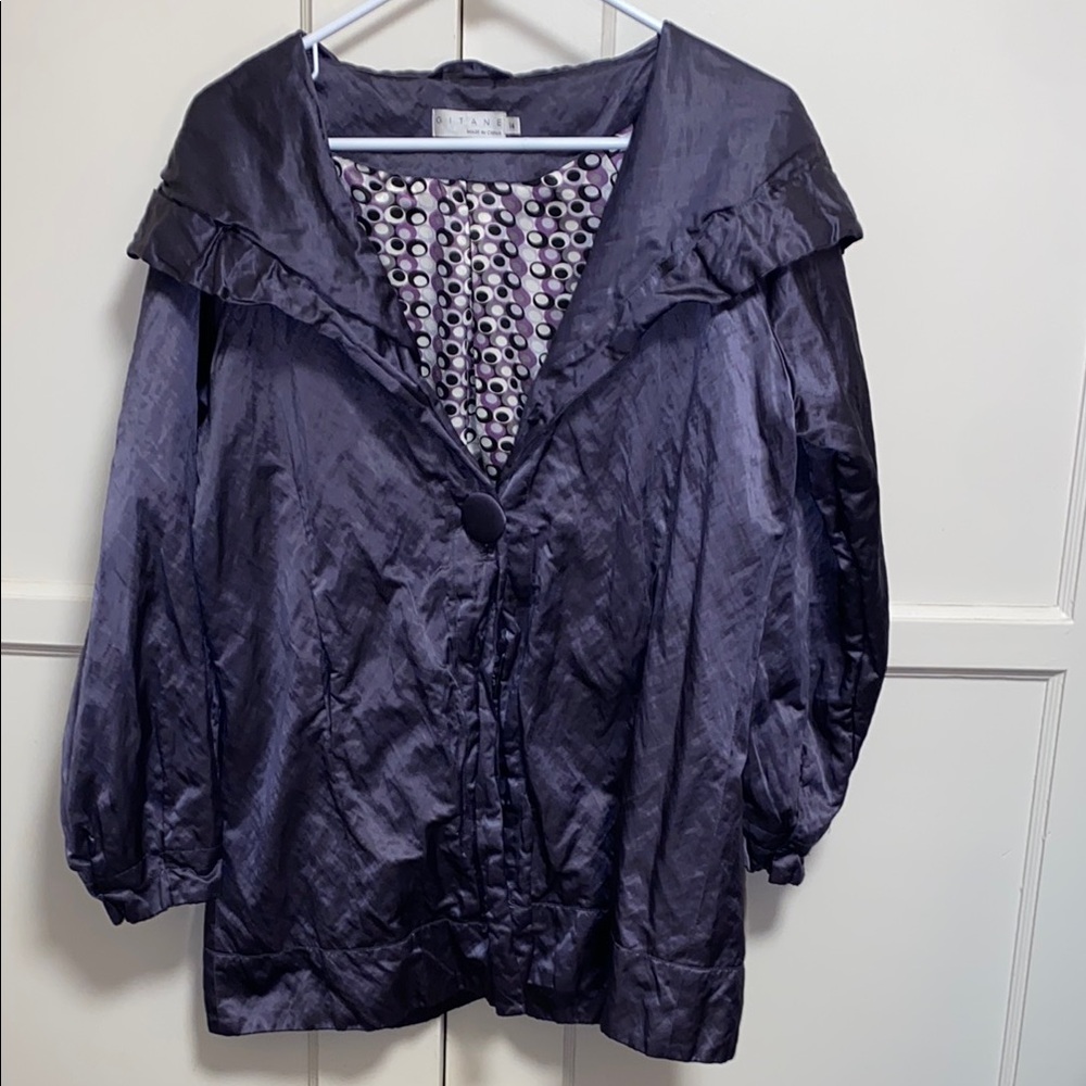 Gitane Size 14 Elegant Purple Women's Jacket